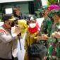 Wali Kota Bandarlampung Eva Dwiana bersama Forkopimda Bandarlampung menyambut kedatangan Kapolri Jenderal (Pol) Listyo Sigit Prabowo di Graha Wangsa, Bumi Waras, Selasa (11/1). Foto: Netizenku.com