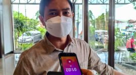 Juru Bicara Satgas Percepatan Penanganan Covid-19 Bandarlampung, Ahmad Nurizki, di Hotel Sheraton, Minggu (23/1). Foto: Netizenku.com