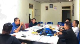 Koalisi Pembela Kebebasan Pers Lampung di Sekretariat IJTI Lampung, Rabu (26/1). Foto: Netizenku.com 