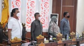 Rapat Paripurna Internal dengan Agenda Sidang Paripurna Rolling AKD Sisa Masa Jabatan 2022-2024 DPRD Kota Bandarlampung, Jumat (18/2). Foto: Ist