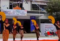 Tangkapan layar video peringatan HUT SMK SMTI Bandarlampung dari akun Instagram @smksmti_bdl.