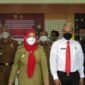 Wali Kota Bandarlampung Eva Dwiana bersama Kepala Kejari Bandarlampung Abdullah Noer Deny di Aula Semergou Pemkot Bandarlampung, Senin (7/2). Foto: Netizenku.com
