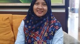 Kepala Kantor Bahasa Provinsi Lampung, Desi Ari Presanti, S.S., M.Hum. (Leni/NK)