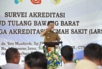 Fotot: Pj Bupati Tubaba, M Firsada, foto bersama saat luncurkan program Nuwo SIP dan Gerakan LIMAS, Senin (4/12) (Arie/NK)