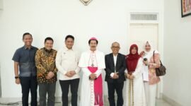 Kakanwil Kemenag Lampung, Puji Raharjo, beserta rombongan.