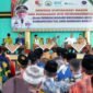 Foto: Pj Bupati Tubaba Drs. M. Firsada, M.Si memberikan sambutan pada kegiatan seminar Digitalisasi Masjid dan sosialisasi BPJS Ketenagakerjaan, di Gedung PSHT Kecamatan Lambu Kibang (9/1). (Arie/NK)