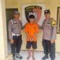 Foto: Tersangka pencuri unggas di Pringsewu ditangkap Polisi, Rabu (17/1). (Rz/NK)