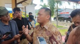 Kepala Perum Bulog Lampung, Taufan Akib. Foto: Luki.