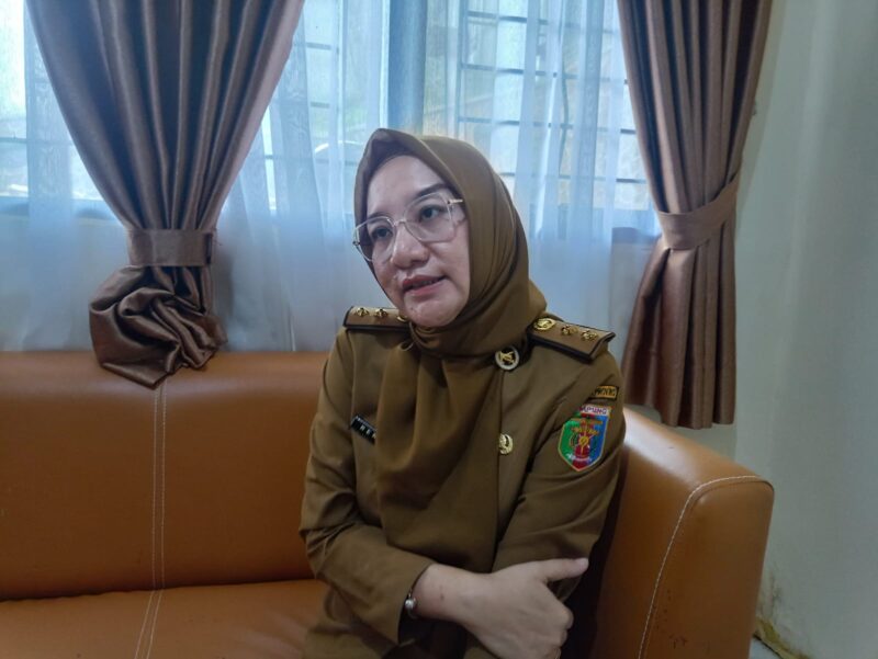 Kepala Bidang Kualitas Hidup Perempuan dan Kualitas Hidup Keluarga Dinas PPPA Provinsi Lampung, Reny. Foto: Luki. 