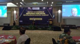 Pembukaan Rapat Koordinasi Revitalisasi Bahasa Daerah.