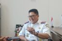Kepala Balai Pengelola Transportasi Darat (BPTD) Kelas II Lampung, Bambang Siswoyo, ketika di wawancarai awak media. Foto: Luki. 
