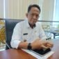Kepala BMBK Lampung, Muhammad Taufiqullah, ketika diwawancarai di ruangannya. Foto: Luki.