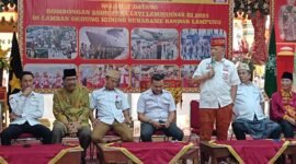 Tokoh adat sekaligus Dewan Penasehat Laskar Lampung, Ike Edwin. (Foto: Agis) 