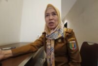 Ketua GLS Lampung, Linda Krisnawati, ketika diwawancarai. Foto: Luki. 