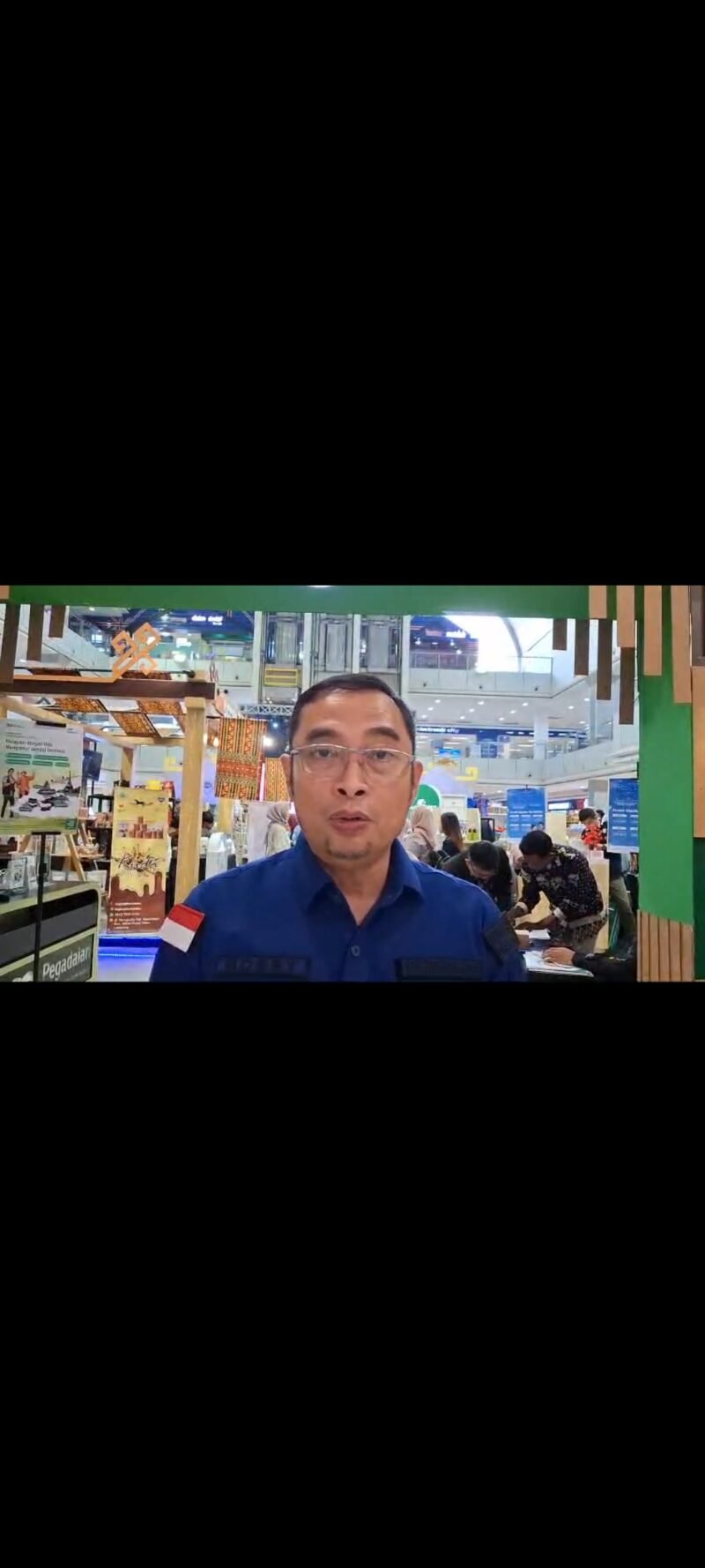 Kepala Dinas Pariwisata Lampung, Bobby Irawan, ketika diwawancarai. Foto: Arsip Luki.