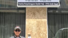 AKP Dyvia Adrianto, S.IK, MA, terpilih sebagai PPIH ibadah Haji 2024, di Arab Saudi. (Ist/NK)