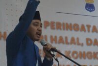 Ketua PC PMII Bandarlampung, Dapid Novian Mastur. 