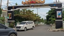 Gedung Dinkes Lampung. Foto: Luki. 