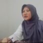 Kepala Unit Pelaksana Teknis Daerah Pemberdayaan Perempuan dan Perlindungan Anak (UPTD PPPA) Provinsi Lampung, Rya Melanie,  ketika diwawancarai di ruang kerjanya. (Foto: Arsip Luki) 