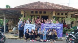 KPPBM Lamteng Timur ketika mengabadikan momen. Foto: Kiriman WA Cristin.