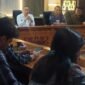 Kepala Disparekraf, Bobby Irawan,  ketika menjelaskan saat konferensi pers di kantor Disparekraf Lampung. (Foto: Luki).