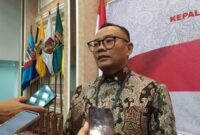 Kepala Otoritas Jasa Keuangan (OJK) Lampung, Otto Fitriandy. (Foto: Luki) 