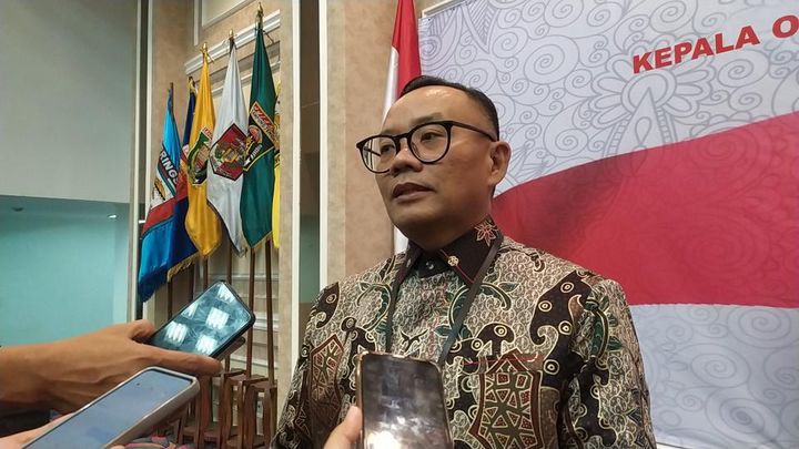 Kepala Otoritas Jasa Keuangan (OJK) Lampung, Otto Fitriandy. (Foto: Luki) 