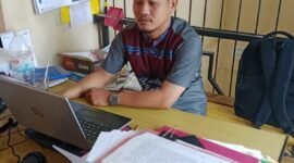 Analis Keuangan Pusat dan Daerah, Dinas Pemberdayaan Masyarakat Desa (PMD) Kabupaten Tanggamus Nur Kholiq. (Rapik/NK)