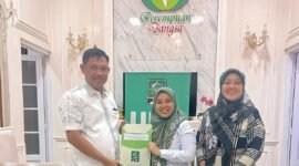 Nadirsyah Balon Wakil Bupati Tubaba , Pasangan Balon Bupati Novriwan Jaya menerima rekomendasi dari Partai Kebangkitan Bangsa (PKB) untuk menjadi Bupati dan Wakil Bupati pada Pilkada Tubaba 27 November 2024. (Arie/NK)