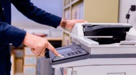 Ilustrasi tukang fotokopi. (Foto: Pinterest)