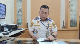 Kepala UPT PKB Kota Bandarlampung, Andy Koenang. (Foto: Agis) 