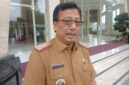 Kepala Dinas Ketahanan Pangan, Tanaman Pangan dan Hortikultura (KPTPH) Provinsi Lampung, Bani Ispriyanto, ketika diwawancarai. (Foto: Arsip Luki) 
