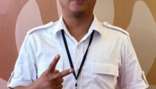 Eko Saputra Caleg terpilih Dapil 3 Pesawaran, Partai Gerindra. (Soheh/NK)