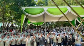 DirjenPendis ketika meluncurkan KMA 450 Tahun 2024 di Lampung. (Humas Kemenag Lampung) 