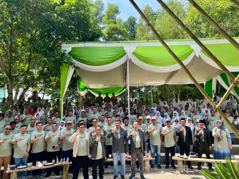 DirjenPendis ketika meluncurkan KMA 450 Tahun 2024 di Lampung. (Humas Kemenag Lampung) 