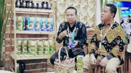 Pj Bupati Pringsewu Marindo Kurniawan, menghadiri Rapat Kerja Nasional (Rakernas) Asosiasi Pemerintah Kabupaten Seluruh Indonesia. (Ist/NK)