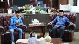 PKC Lampung ketika melakukan audiensi dengan Pj Gubernur Lampung, Samsudin. (Foto: Adpim) 