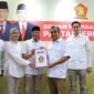 Rahmat Mirzani Djausal & dr Jihan Nurlela, resmi menerima Surat Rekomendasi B1KWK dari DPP Partai Gerindra sebagai calon Gubernur dan Wakil Gubernur Lampung dalam Pilkada Serentak 2024