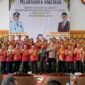 Foto bersama Pengurus BPC HIPMI Lampung Barat dengan Penjabat Bupati Nukman usai pelantikan. (Iwan/NK)