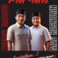 Calon bupati dan wakil bupati Lampung Barat, Parosil Mabsus dan Mad Hasnurin. (Ist/NK)