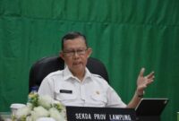 Sekdaprov Lampung Fahrizal Darminto