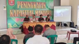 Tenaga Pendamping Profesional, Pendamping Desa Kabupaten Lampung Barat menggelar Pelatihan Peningkatan Kapasitas Mandiri, di Kadaka Resort & Villa, Balikbukit. (Ist/NK)