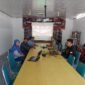 Komisioner KPU Lampung Barat melakukan rapat pleno tertutup dengan agenda penetapan pasangan calon bupati dan wakil bupati. (Iwan/Nk)