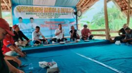 NoNa Siap Kolaborasi dengan Insan Pers Bangun Bumi Ragem Sai Mangi Wawai. (Arie/Nk)