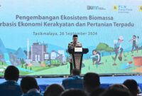 Penjabat Sementara (Pjs) Bupati Tasikmalaya, Yedi Rahmat optimistis program pengembangan ekosistem biomassa berbasis ekonomi kerakyatan dan pertanian terpadu akan mendukung kemajuan wilayahnya. (Ist/Nk).  