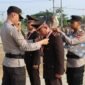 Acara pelepasan enam perwira Polri yang memasuki masa pensiun pada Senin (7/10/2024) di Mapolres Pringsewu. 