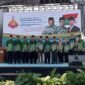 Peringatan Milad ke-112 Muhammadiyah, PWM Lampung berikan penghargaan kepada tiga tokoh Muhammadiyah Lampung Barat, Sabtu (30/11/2024). (Ist/Nk)