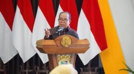 Pj Gubernur Lampung, Samsudin, Selasa (24/12), Foto: Diskominfotik Provinsi Lampung.