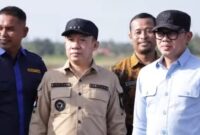 Wamendari, Bima Arya Sugiarto dalam Kunjungan Kerjanya di Kabupaten Pringsewu, Sabtu (28/12), Foto: Progres.co.id.