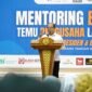 Pj. Gubernur Lampung, Samsudin dalam kegiatan Mentoring Bisnis To The Next Level di Balai Keratun Kantor Gubernur, Rabu (08/01), Foto: Diskominfotik Provinsi Lampung.